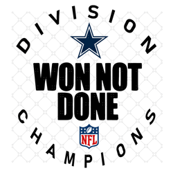 Dallas Cowboys NFL Division Won Not Done Champio