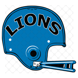 Detroit Lions Football Helmet Svg, Sport Svg, De