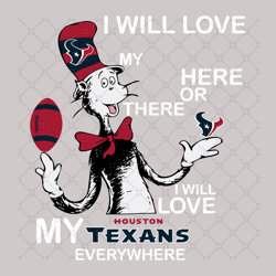 Dr Seuss Houston Texans Svg, Sport Svg, Football