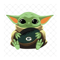 Green Bay Packers Baby Yoda Svg, Sport Svg, Gree