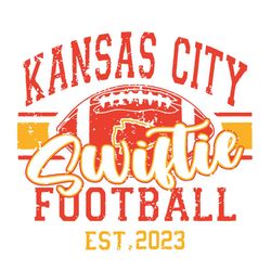 Kansas City Swiftie Football Est 2023 SVG,NFL svg, NFL sport, Super Bowl svg, Football svg, NFL bundle, NFL football