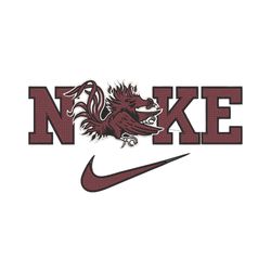 Nike South Carolina Gamecocks Embroidery File, NCAA Embroidery Designs, Machine Embroidery Design Files