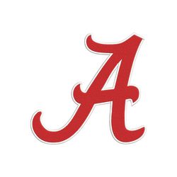Alabama Crimson Tide Football Team Embroidery File, NCAA Teams Embroidery Designs, Machine Embroidery Design File