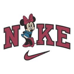 Nike Minnie Mouse Embroidery Designs, Disney Embroidery Design File Instant Download,Embroidery design,Embroidery nfl