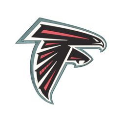 Atlanta Falcons Embroidery Designs, NCAA Logo Embroidery Files, Machine Embroidery Pattern, Digital Download
