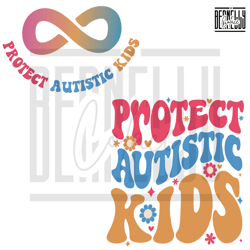 Protect Autistic Kids Autism Awareness Svg File