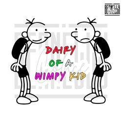 Funny Diary Of A Wimpy Kid Novel Svg File