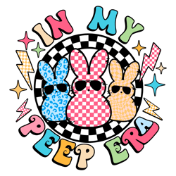 In My Peep Era Retro Easter Bunny Svg Digital Download