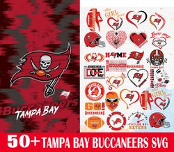 50 TampaBay Buccaneers Svg Bundle, N F L Teams Svg, N F L svg, Football Svg, Sport bundle, Png, Jpg, Dxf