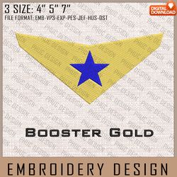 Booster Gold Embroidery Files, DC Comics, Movie Inspired Embroidery Design, Machine Embroidery Desig32