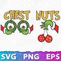 Chest Nuts SVG, Christmas Gift SVG, Christmas PNG Transparen