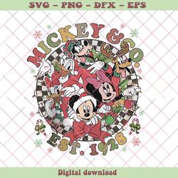 Retro Vintage Mickey And Co Est 1928 Disney Character PNG, PNG - SVG Files, Z1369
