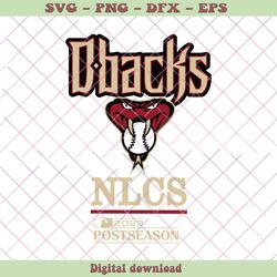 Arizona Diamondbacks Dbacks NLCS Post Season SVG File, PNG - SVG Files, Z1373