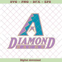 Vintage Arizona Baseball Diamondbacks SVG File For Cricut, PNG - SVG Files, Z1410