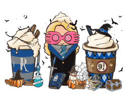 Harry Potter Latte Fall Png, Halloween Coffee Png, Halloween Png, Pumpkin Png, Harry Fall coffee PNG, Instant download