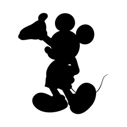 Mickey Mouse Silhouette Svg, Mickey Svg, Disney Png, Disney Mickey Svg, Mickey Christmas Png, Instant download-2