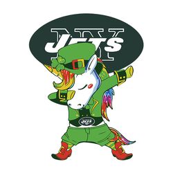 Unicorn Patrick New York Jets NFL Svg, New York Jets Svg, Football Svg, NFL Team Svg, Sport Svg, Digital download