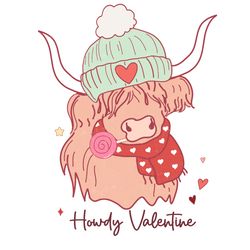 Howdy Valentine Png, Valentine Png, Valentine Clipart, Valentine Sublimation, Holiday Png, Png file download