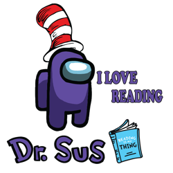 Purple Dr Sus SVG Digital File, Dr Seuss Among Us Svg, Dr Seuss Svg, Dr.Seuss Quotes Svg, Digital download