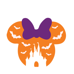 Halloween Mickey svg ,Minnie Mouse Halloween SVG, Png Eps Dxf Files for Cricut Printable Mickey Clipart Silhouette