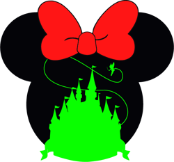 Minnie Castle Svg, Mickey minine Svg, Mickey heat Svg, Disney Svg, Disney Family Vacation Png, Digital download(2)