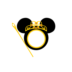 Mickey Minnie Ears King and Queen Crown Png, Mouse Crown Png, King Crown Png, Queen Crown Png, Disney Png, Cut file-1