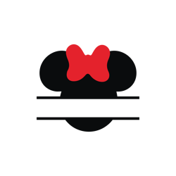 Minnie head split Png, Mickey Png, Disney Png, Disney Mickey Svg, Mickey Christmas Png, Instant download-1