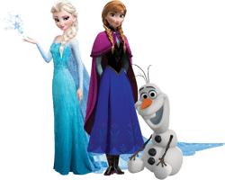 Disney Png, Frozen Png, Frozen logo Png, Frozen family Png, Frozen Birthday Png, Elsa Olaf Anna Frozen Png, Cut file