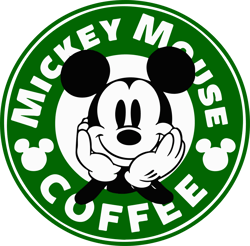 Disney Starbucks svg, Disney fuel Svg, Mickey mouse Starbucks Svg, Disney Starbucks logo svg, Disney Svg, Instant downlo
