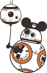BB8 With A Balloon Svg, Star Wars Png, Star Wars Charecters Svg, Mandalorian Svg, Yoda Svg, Darth Svg, Instant download