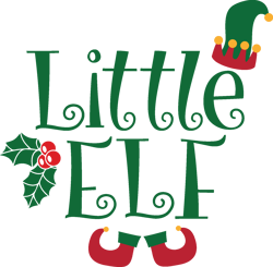Little ELF Svg, Christmas Svg, Merry christmas Svg, Christmas cookies svg, christmas tree svg, Digital download