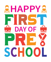 Happy first day of preschool Svg, School Svg, School shirt Svg, Teacher Svg, Teacher shirt Svg, Digital download