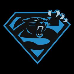 Supper Carolina Panthers NFL Svg, Carolina Panthers Svg, NFL Svg, Football logo Svg, Digital download