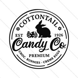 Cottontail Candy Co Est 1926 Premium SVG File Digital