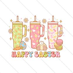 Retro Obsessive Cup Disorder Happy Easter PNG File Digital