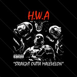 HWA Straight Outta Malevelon Helldivers 2 SVG File Digital