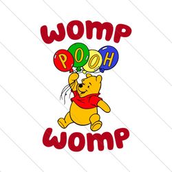 Pooh Womp Womp Balloons Meme SVG File Digital