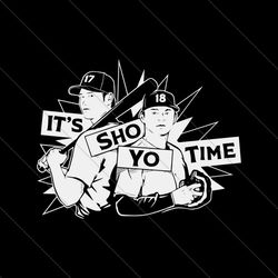 Its Sho Yo Time Shohei Ohtani Vs Yoshinobu Yamamoto SVG File Digital