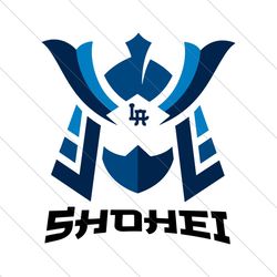 Shohei Ohtani Samurai MLB Los Angeles Dodger SVG File Digital