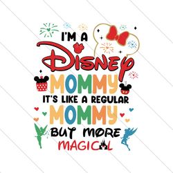 Im A Disney Mommy Its Like A Regular Mommy SVG File Digital