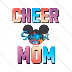 Summit 2024 Cheer Mom Competition PNG File Digital