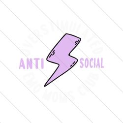 Overstimulated Anti Social Emo Moms Club SVG File Cricut