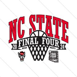 NC State Final Four 2024 Mens Basketball SVG File Digital