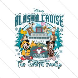 Custom Mouse and Friends Disney Alaska Cruise 2024 PNG File Digital