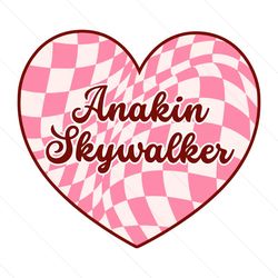 Anakin Skywalker Star Wars Valentine SVG File Cricut