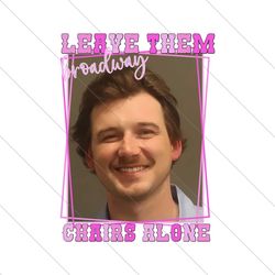 Leave Them Broadway Chairs Alone Mugshot PNG