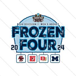 2024 NCAA Division I Mens Hockey Frozen Four SVG File Digital
