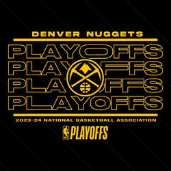 Denver Nuggets 2024 NBA Playoffs SVG