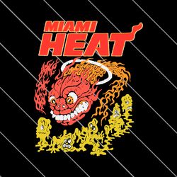 Miami Heat NBA x Brain Dead SVG File Digital
