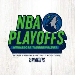 2024 NBA Playoffs Minnesota Timberwolves SVG File Digital